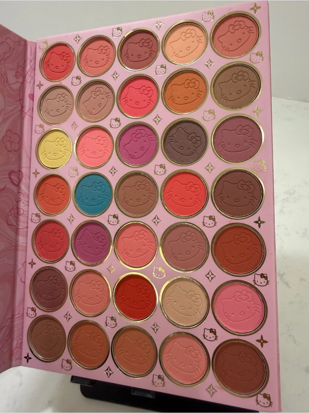 Hello Kitty Pink and Gold Eyeshadow Palette